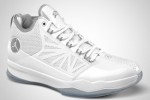 Jordan CP3 IV White-Metallic Silver