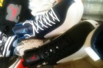 Air Jordan 12 Obsidian and Playoff