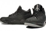 Air Jordan 3 Black Flip