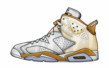 Check Out the Air Jordan 6 “Gold Medal”