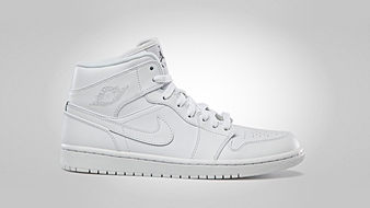 First Two Air Jordan 1 Mid Kicks Now Available