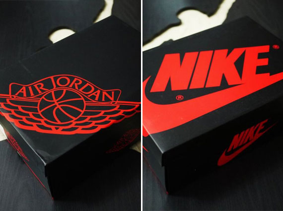 Air Jordan 1 Retro Packaging Comparison