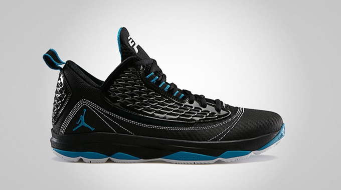 Jordan CP3.VI AE Black/Neo Turquoise – White Preview