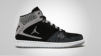 jordan flight black and grey