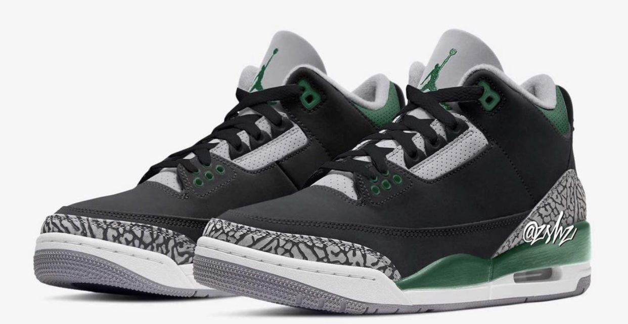 Air Jordan 3 Pine Green CT8532-030 Release Date