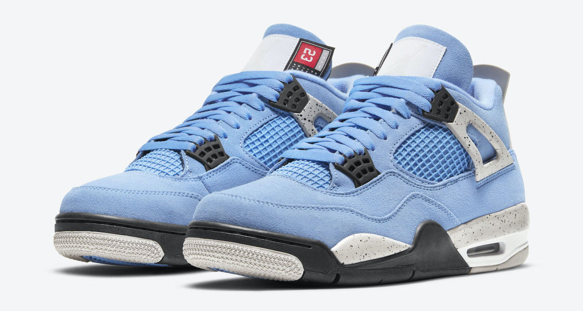 Air Jordan 4 University Blue UNC CT8527-400 Release Date