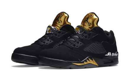 Air Jordan 5 Low Black Metallic Gold Release Date