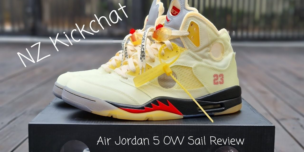 Air Jordan 5 Off White Sail Unboxing and Review