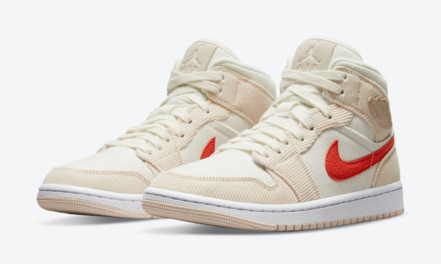 Air Jordan 1 Mid GS Corduroy DA8009-108 Release Date