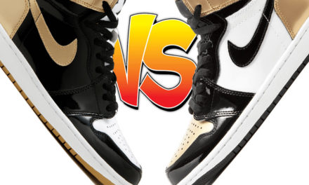 Air Jordan 1 Gold Top 3 vs Air Jordan 1 Gold Toe