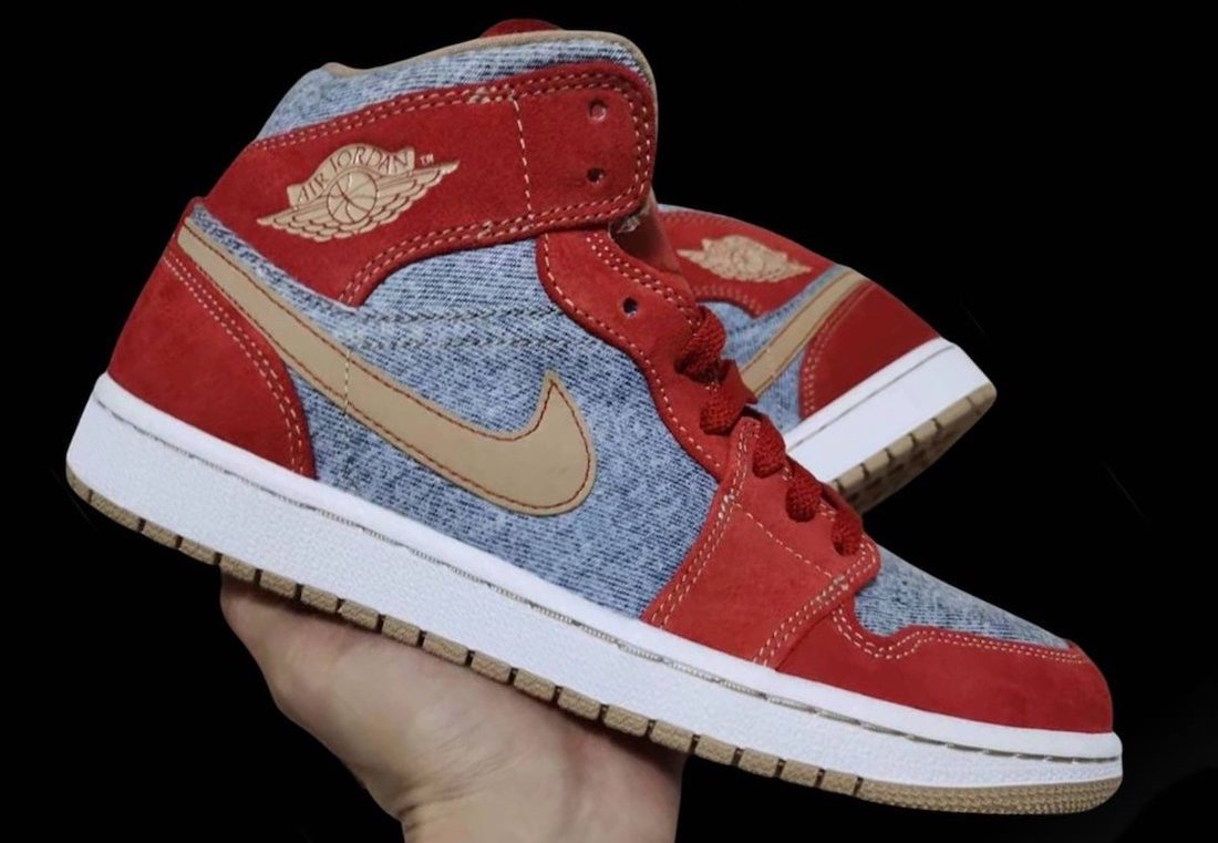 Air Jordan 1 Mid Denim Release Date Jordans Shoes Review Jordans Out