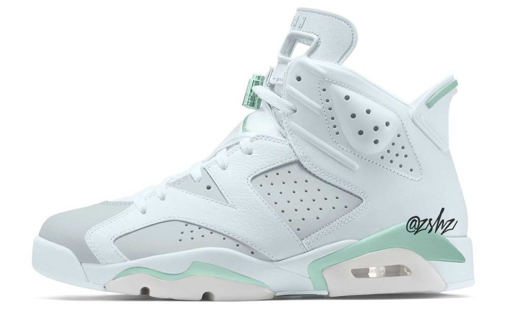 Air Jordan 6 Tiffany Blue Mint Foam WMNS Release Date