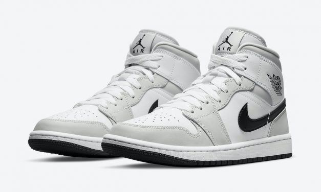 Air Jordan 1 Mid Light Smoke Grey WMNS BQ6472-015 Release