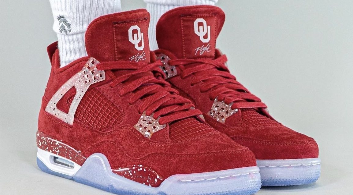 Air Jordan 4 Oklahoma Sooners PE