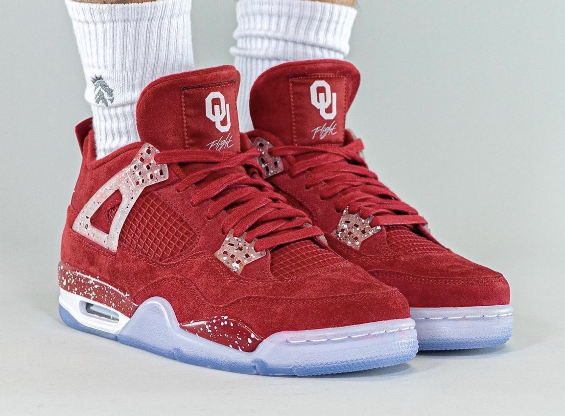 Air Jordan 4 Oklahoma Sooners PE Jordans Shoes Review Jordans Out