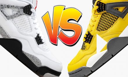 Air Jordan 4 White Cement vs Air Jordan 4 Lightning