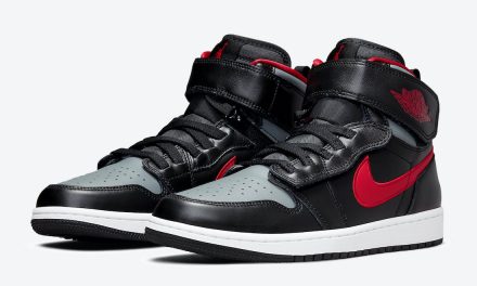 Air Jordan 1 FlyEase Black Gym Red Smoke Grey CQ3835-006