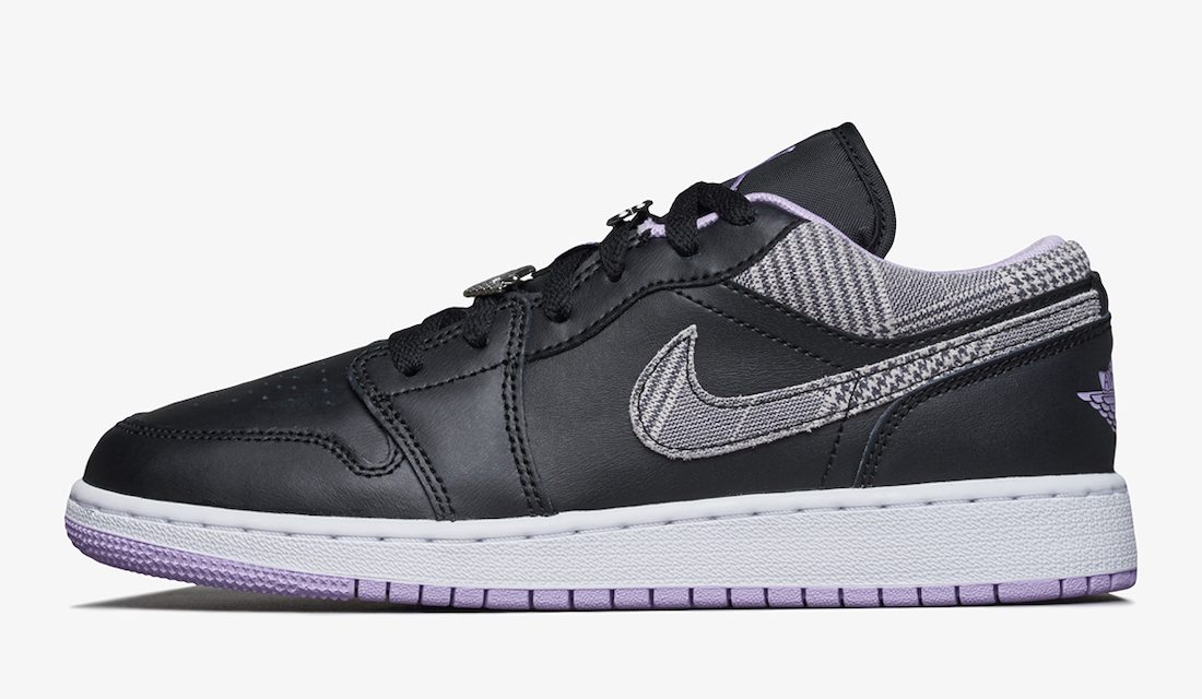 Air Jordan 1 Low SE GS Houndstooth DH0570-015 Release Date