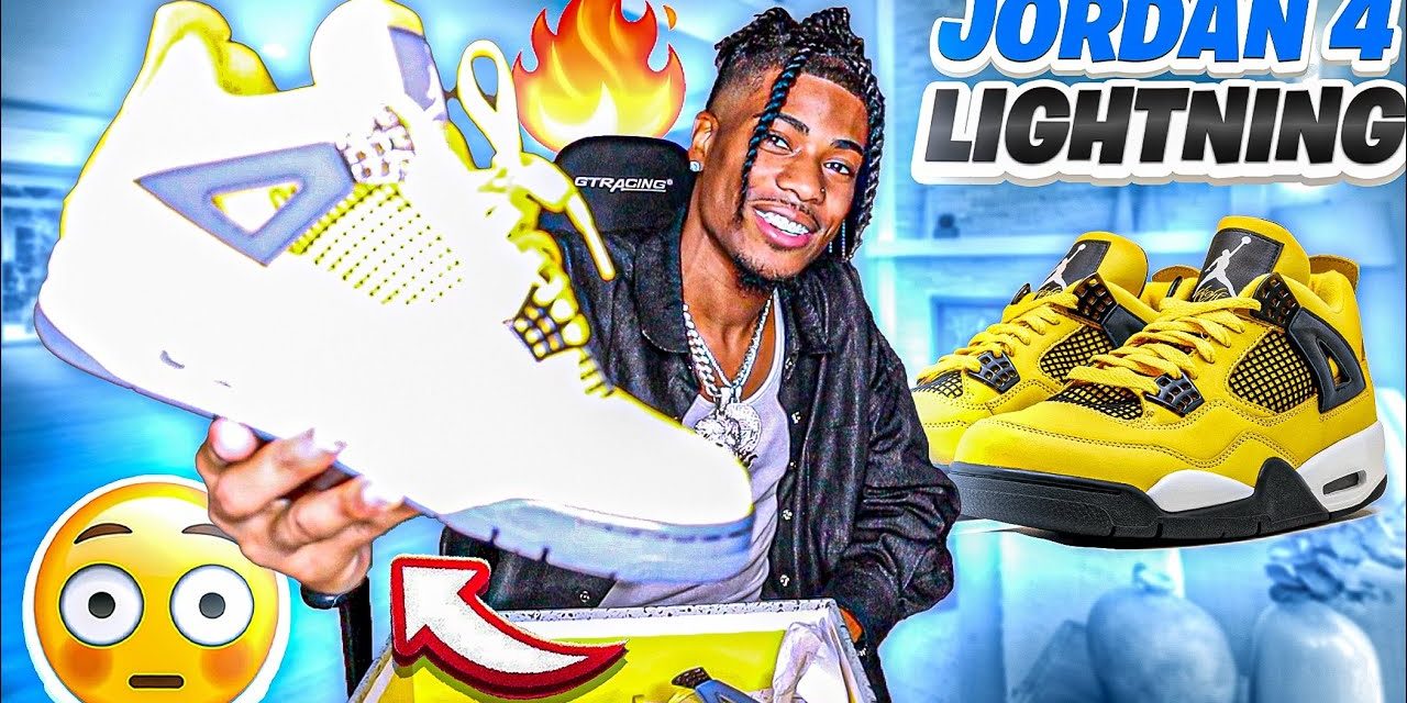 Air Jordan 4 Lightning Unboxing & On-Feet Review | Worth