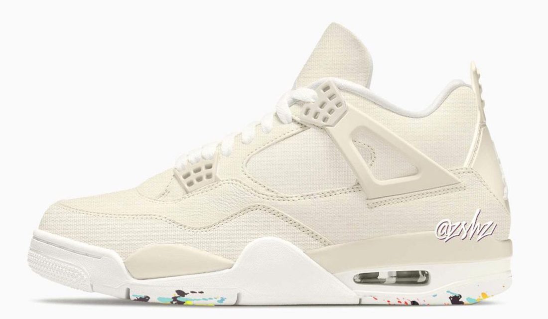 Air Jordan 4 Blank Canvas WMNS DQ4904-100 Release Date