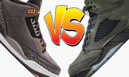 Air Jordan 3 Fear vs Air Jordan 5 Fear Comparison