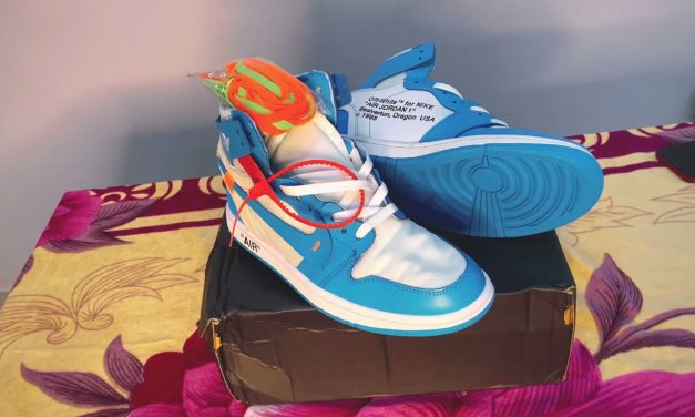 My first Jordan off white shoes ! 1st copy Jordan off white