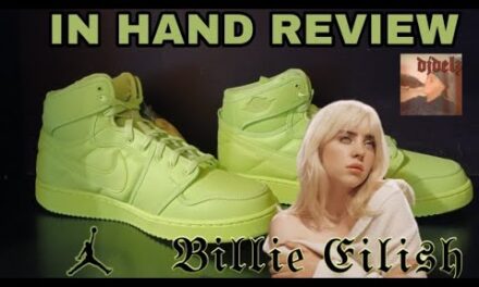 Billie Eilish Air Jordan 1 Ghost Green AJKO SNEAKER Unboxing