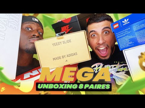 UNBOXING DE 8 SNEAKERS DE FOLIES (Dunk low, Jordan 1, Lego X