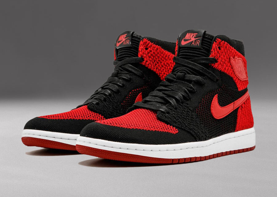 Air Jordan 1 Flyknit Bred Banned 919704-001 Release Date