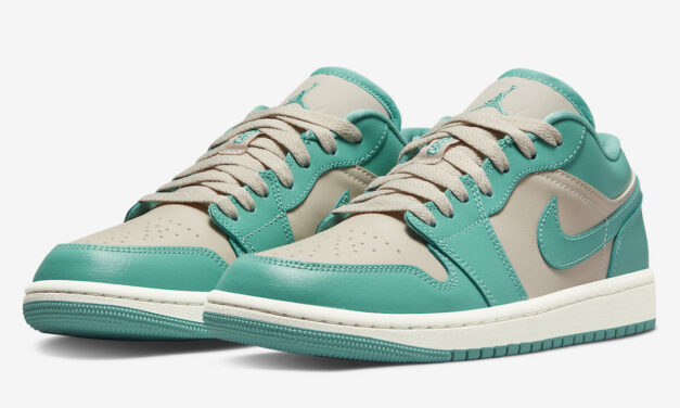 Air Jordan 1 Low Teal Green Beige DC0774-131 Release Date