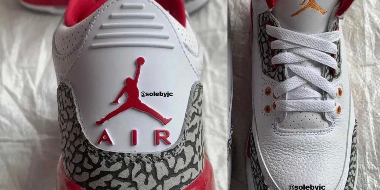 Air Jordan 3 Cardinal Red CT8532-126 Release Date