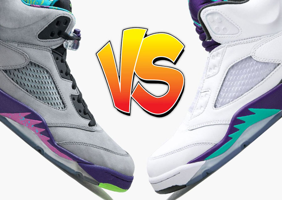 Air Jordan 5 Bel-Air vs Air Jordan 5 Fresh Prince Comparison