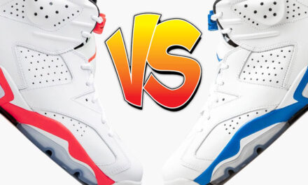 Air Jordan 6 White Infrared vs Air Jordan 6 Sport Blue