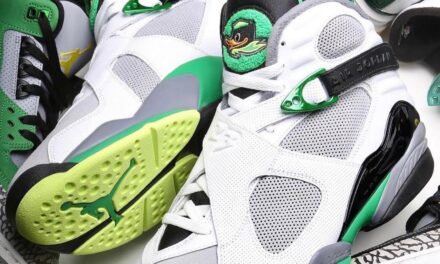 Air Jordan 8 Oregon Ducks PE