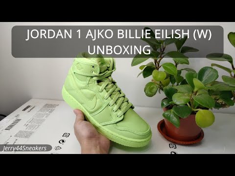 [Unboxing] Jordan 1 Retro AJKO Billie Eilish (W)