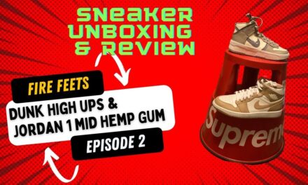 Sneaker unboxing and review: dunk hi up and Jordan 1 mid