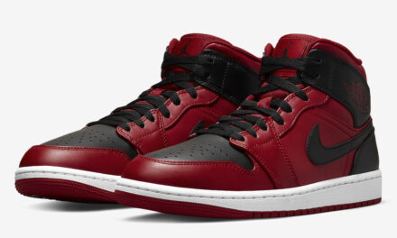 Air Jordan 1 Mid Reverse Bred 554724-660 Release Date