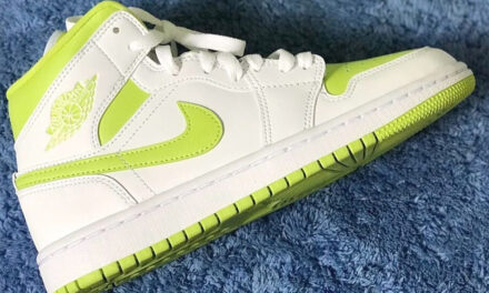 Air Jordan 1 Mid White Lime Release Date