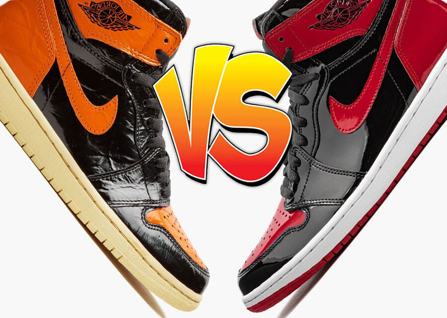 Air Jordan 1 Shattered Backboard 3.0 vs Air Jordan 1 Patent