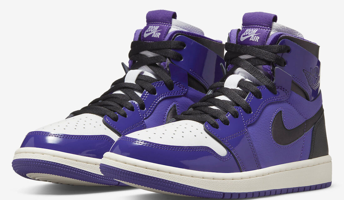 Air Jordan 1 Zoom CMFT Purple Patent CT0979-505 Release Date