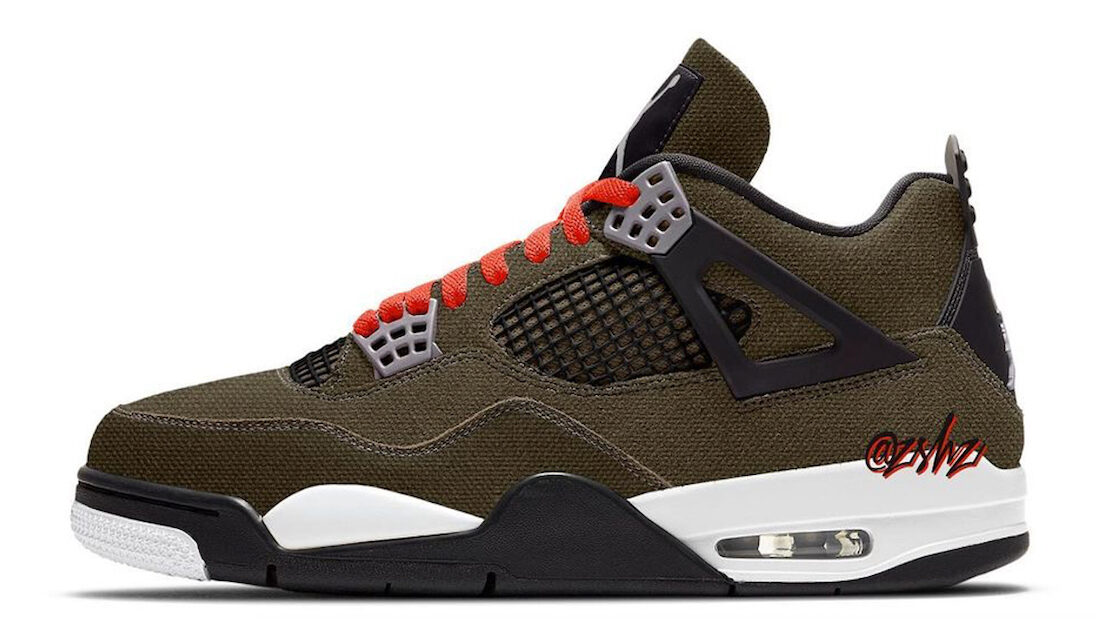 Air Jordan 4 Olive Canvas Release Date