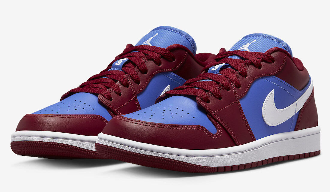 Air Jordan 1 Low Red Blue DC0774-604 Release Date