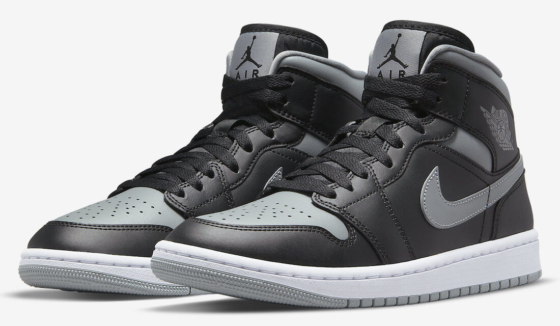 Air Jordan 1 Mid Black Grey BQ6472-007 Release Date