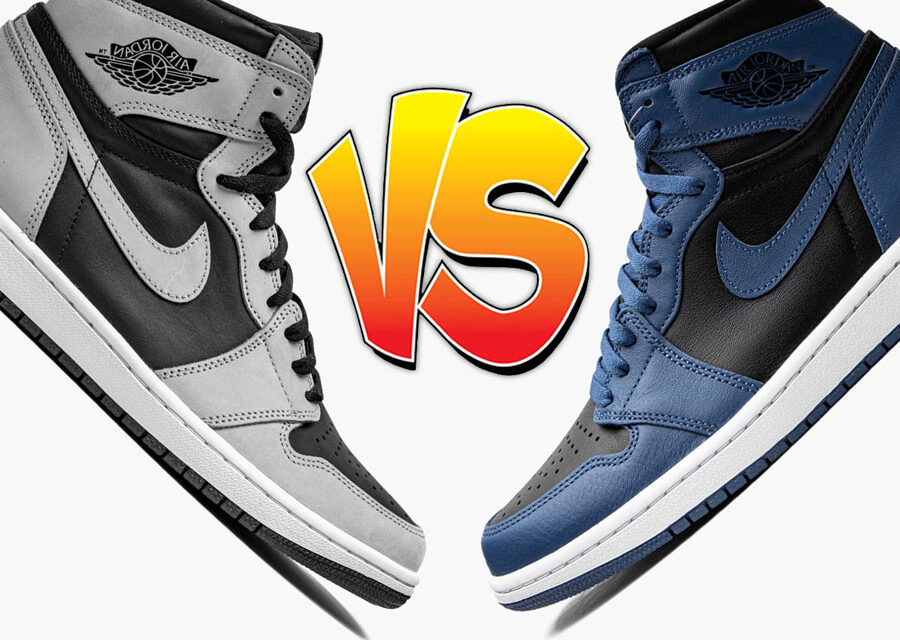 Air Jordan 1 Shadow 2.0 vs Air Jordan 1 Dark Marina Blue