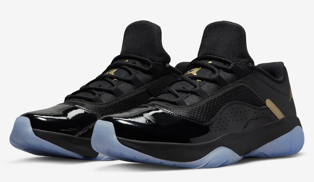 Air Jordan 11 CMFT Low Black Gold DO0613-007 Release Date