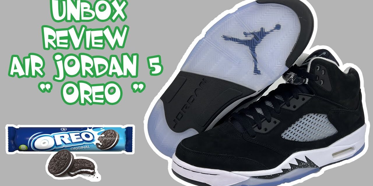 Air Jordan 5 Moon Light ( OREO ) 2021. [Unboxing/Review]