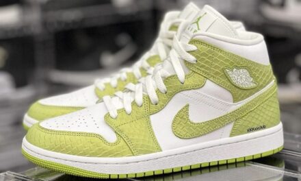 Air Jordan 1 Mid SE Green Python DV2959-113 Release Date