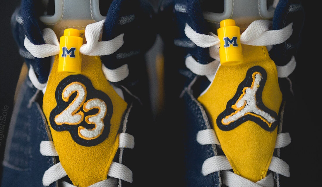 Air Jordan 6 Michigan PE 2022