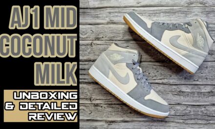 AIR JORDAN 1 MID COCONUT MILK | UNBOXING AND DETAILED REVIEW