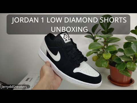 [Unboxing] Jordan 1 Low Diamond Shorts
